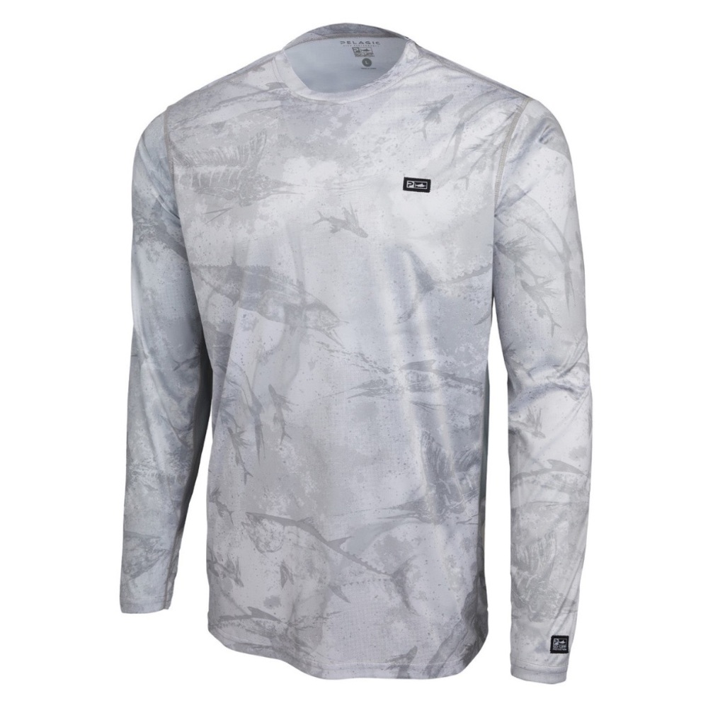 Pelagic Vaportek Fishing Long Sleeve Shirt size large used once